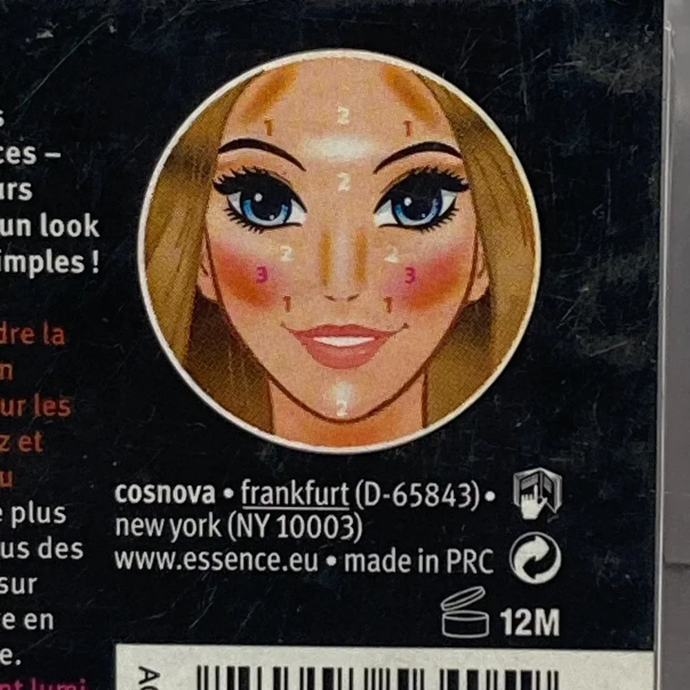1) Essence Peach Contouring Palette Shape Your Face #10 Ready Set Peach